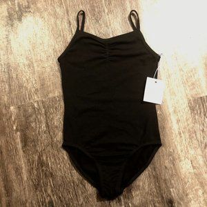 NWT More Than Magic Girls Black Gymnastics Leotard